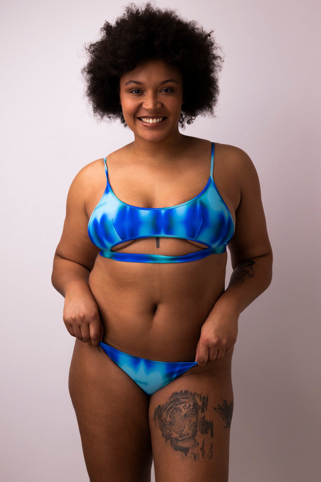 Cembro brassière Psycho Blue